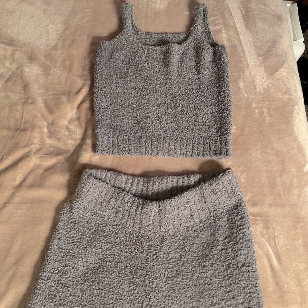2 piece Skims teddy set soooo cozy!